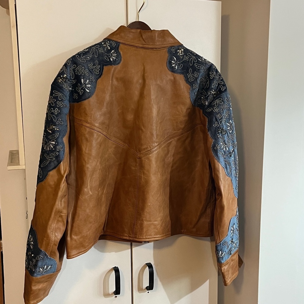 Free People Indie Rider Bomber Jacket Size Large NWT - Picture 10 of 15